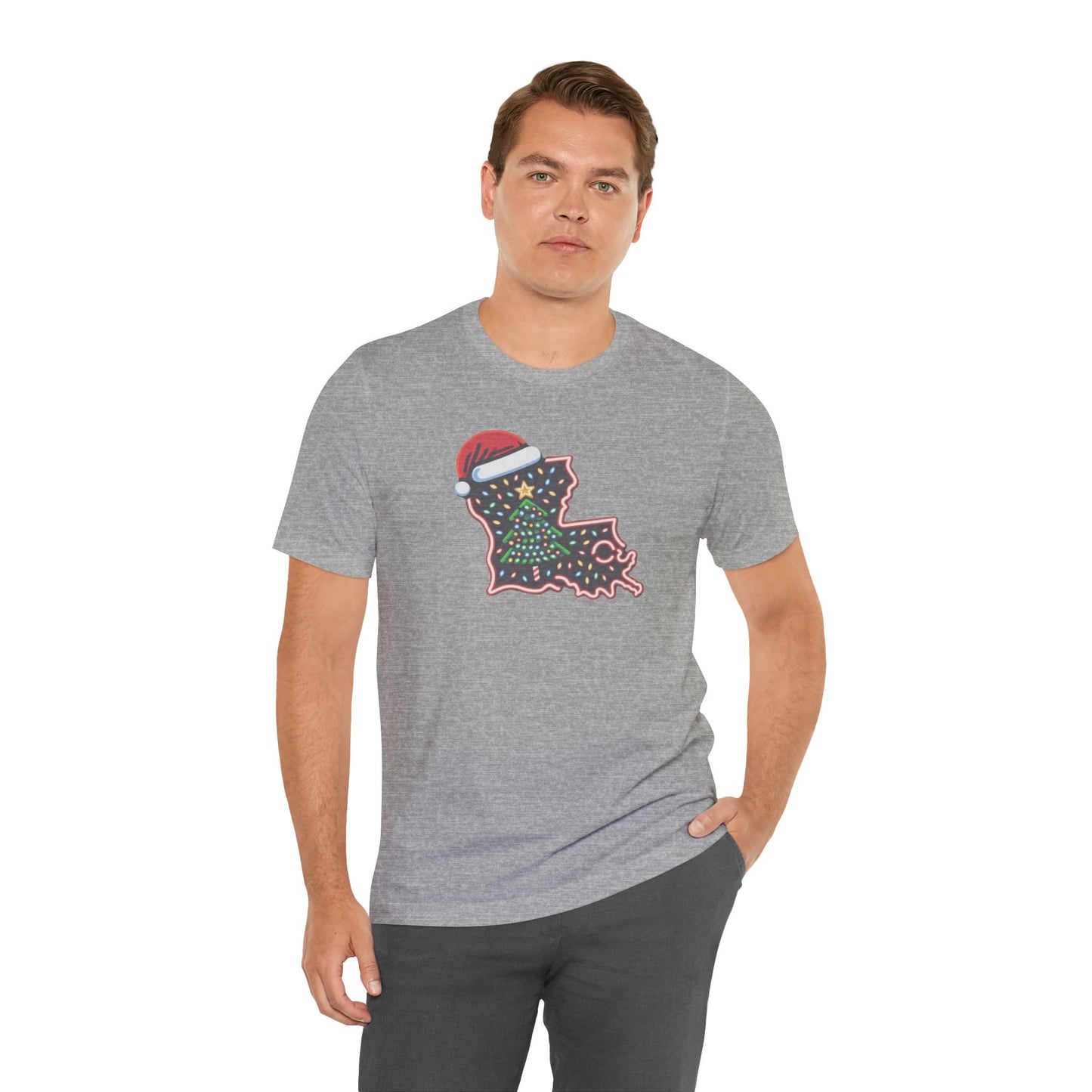 Louisiana Christmas Cajun T-Shirt