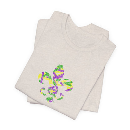 Mardi Gras Fleur-de-lis Cajun T-Shirt