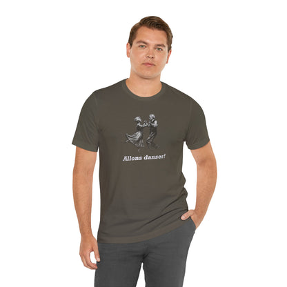 Allons Danser Cajun French T-Shirt (Let's Dance)