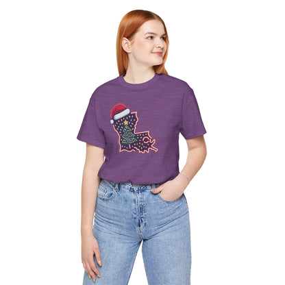 Louisiana Christmas Cajun T-Shirt