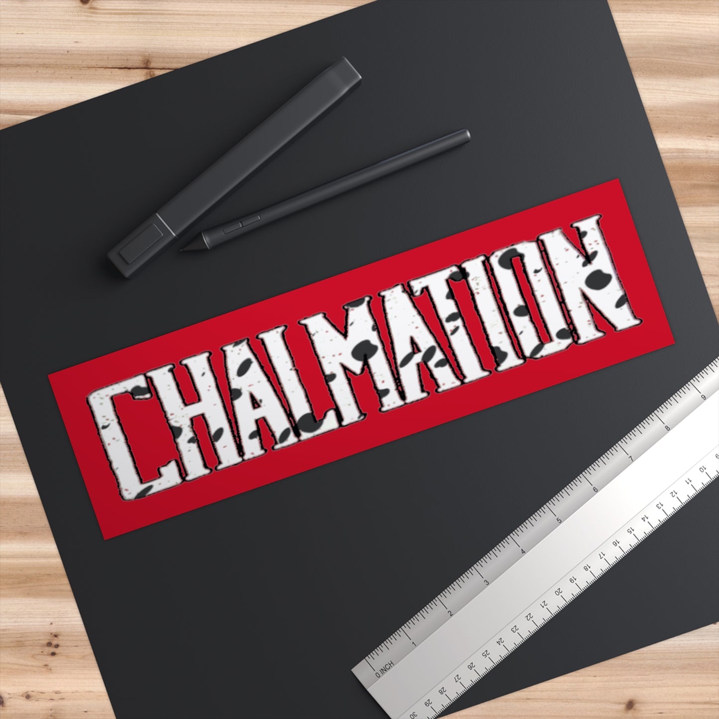 Chalmation Cajun Bumper Sticker