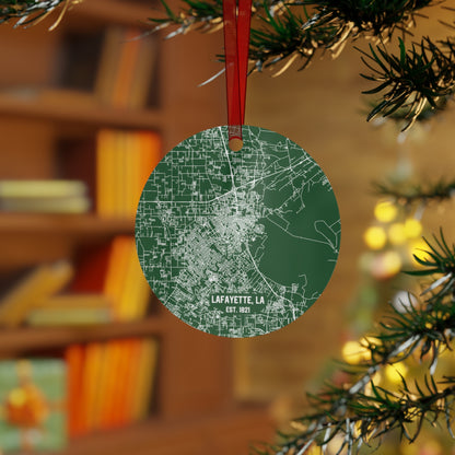 Lafayette Louisiana Christmas Ornament