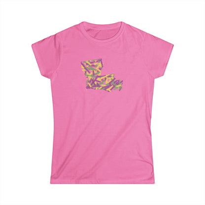 Women's Louisiana Mardi Gras Cajun T-Shirt