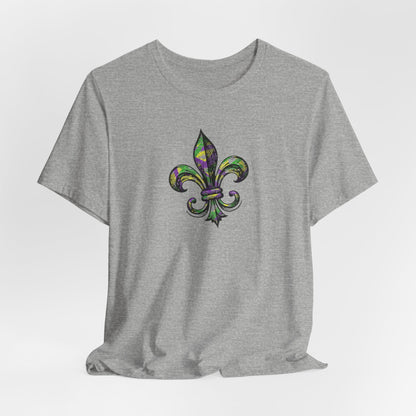 Mardi Gras Fleur-de-lis Cajun T-Shirt