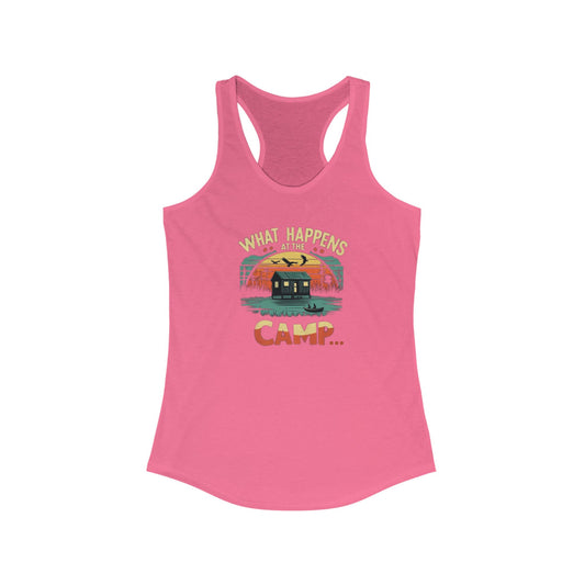 Women's What Happens at the Camp Cajun Tank Top