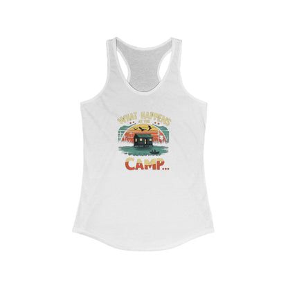 Women's What Happens at the Camp Cajun Tank Top
