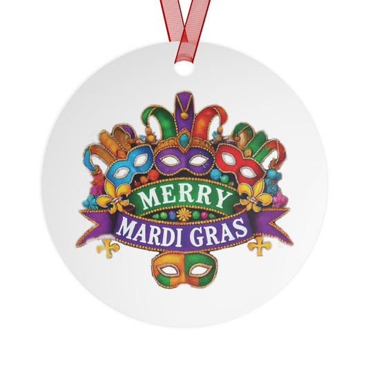 Merry Mardi Gras Ornament