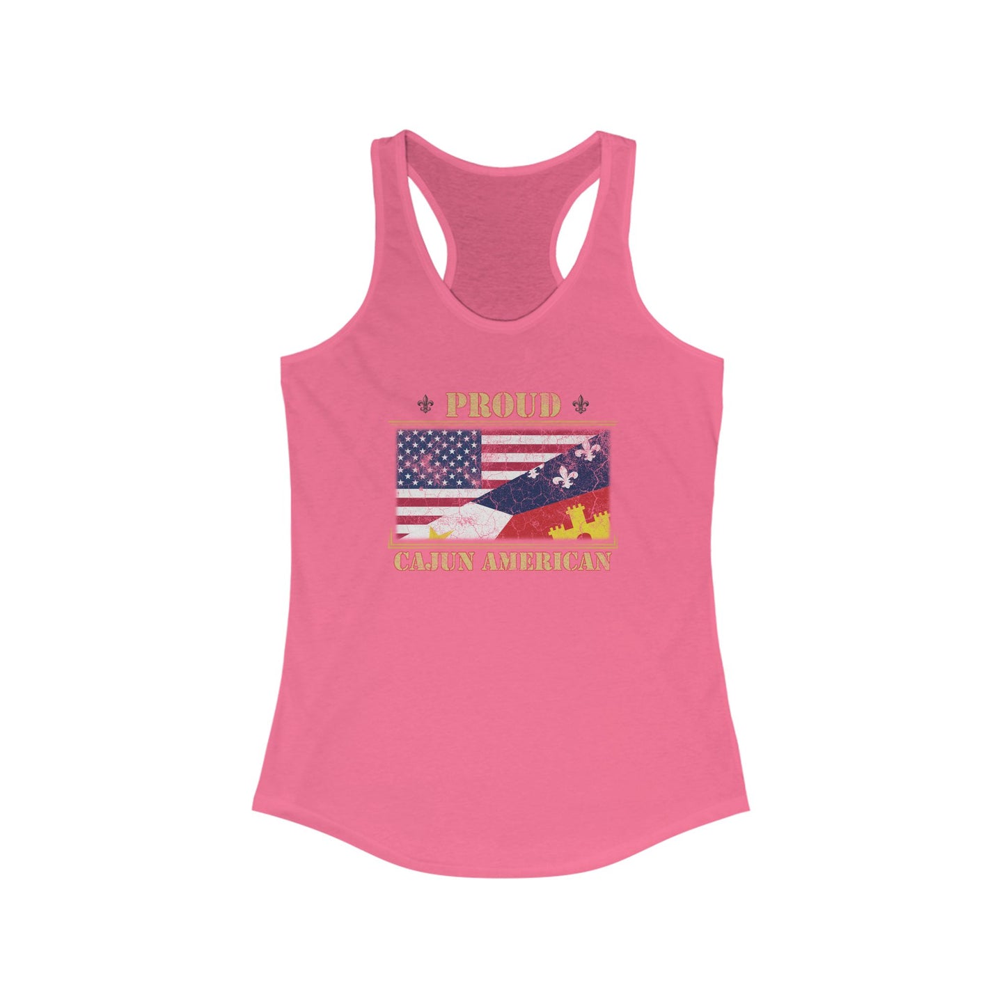 Women's Cajun-American Proud Tank Top