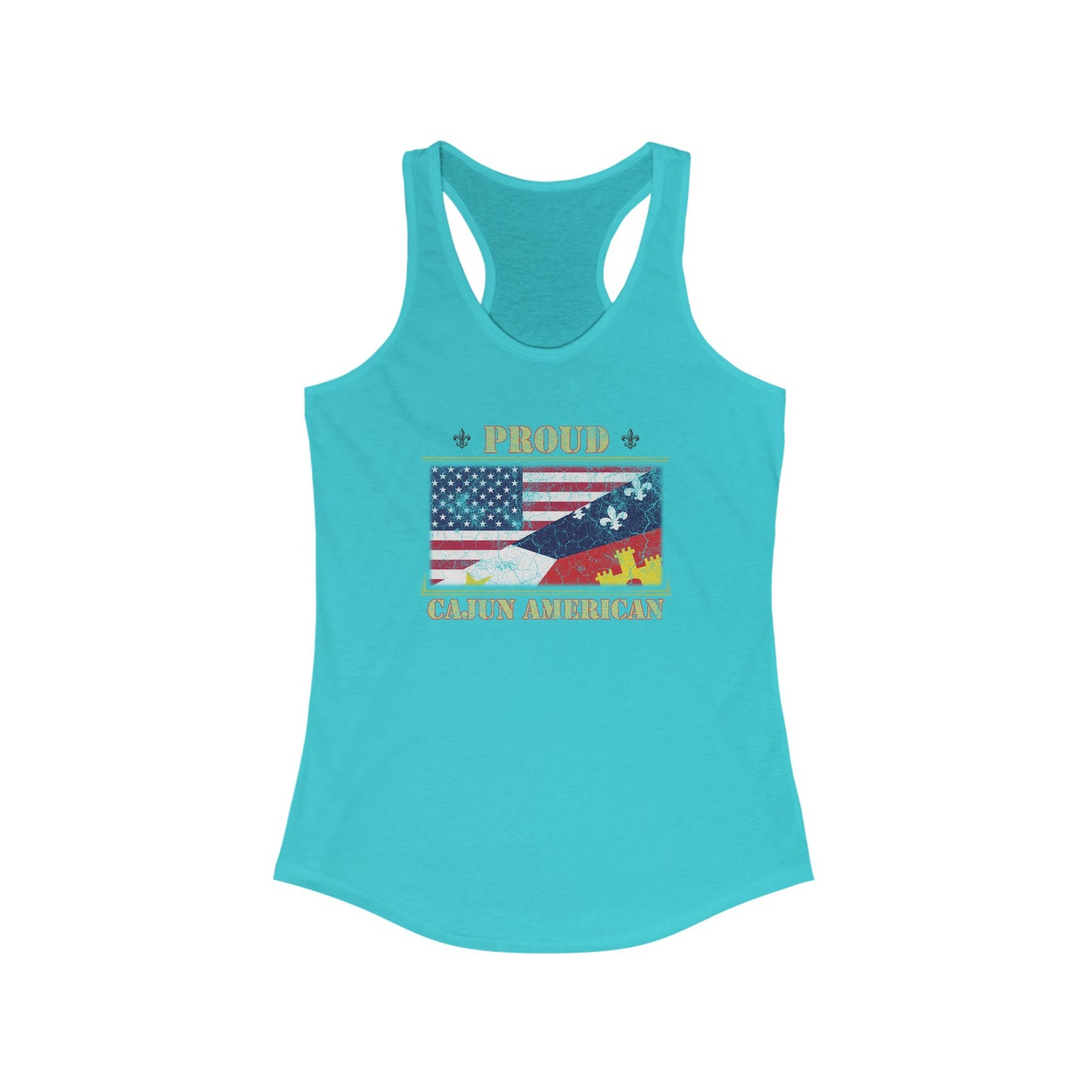 Women's Cajun-American Proud Tank Top