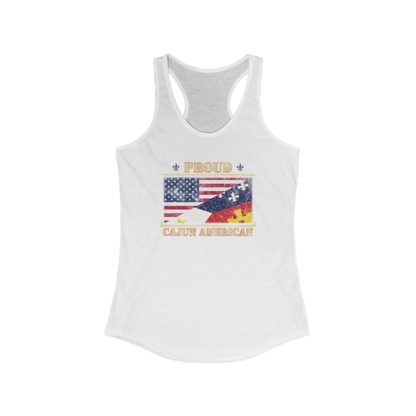 Women's Cajun-American Proud Tank Top