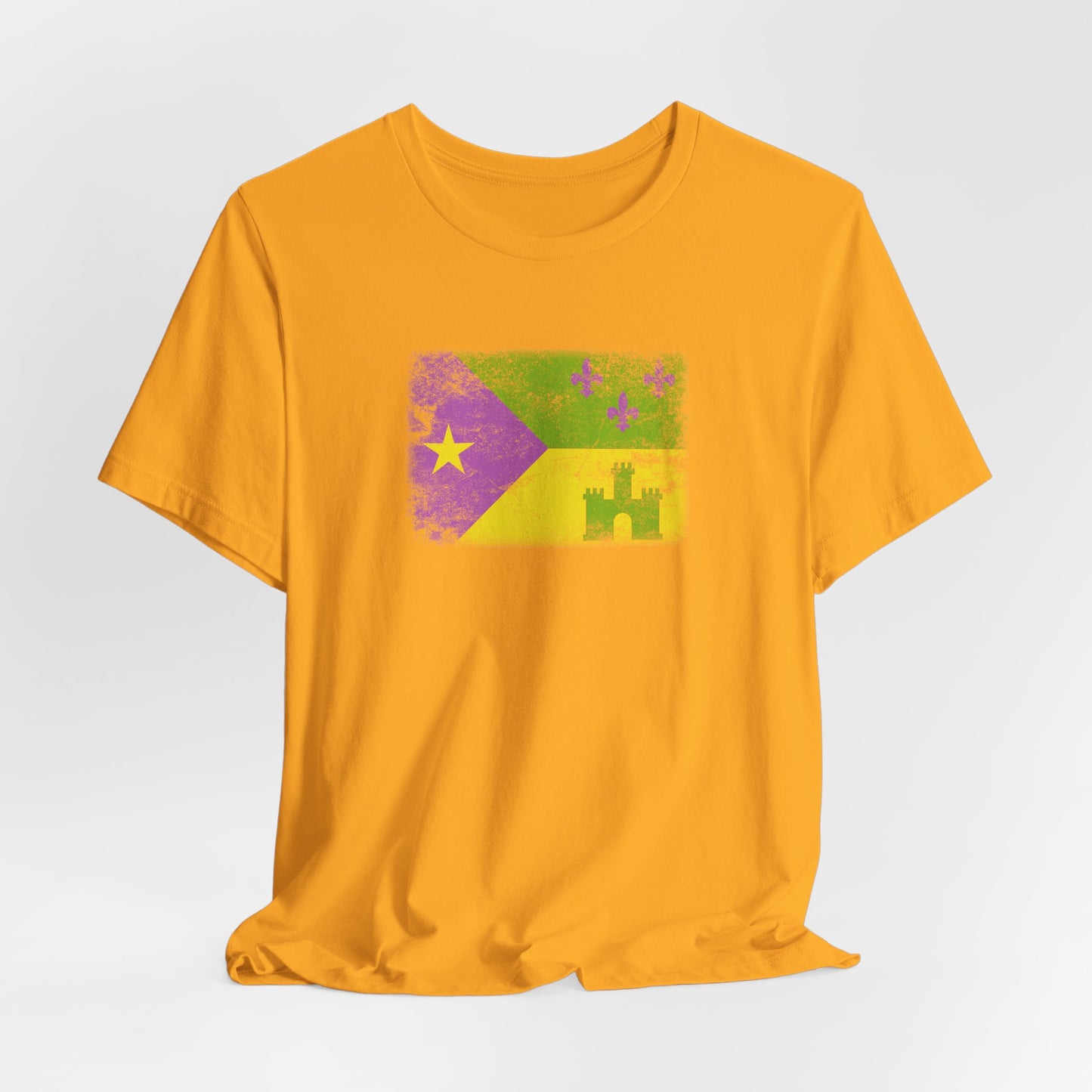 Mardi Gras Cajun Flag T-Shirt