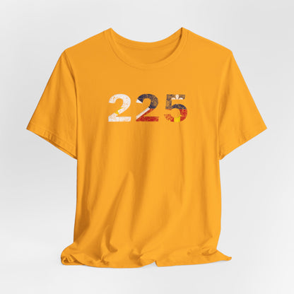 Cajun Flag 225 Area Code T-Shirt