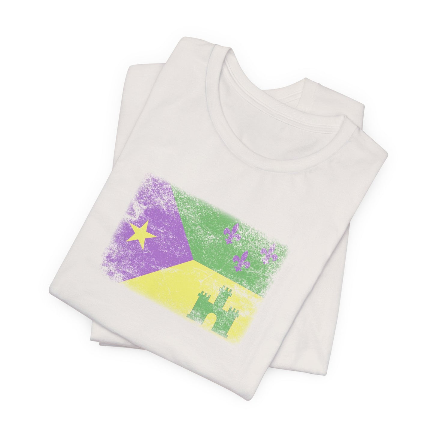 Mardi Gras Cajun Flag T-Shirt