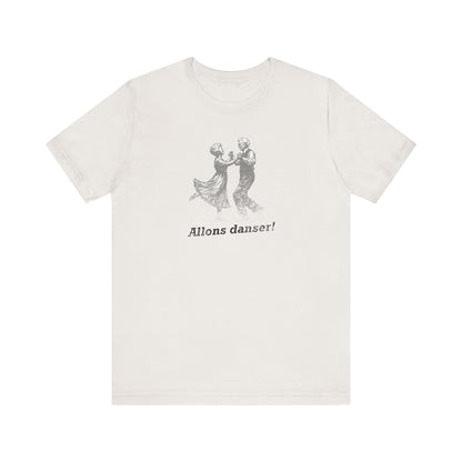 Allons Danser Cajun French T-Shirt (Let's Dance)
