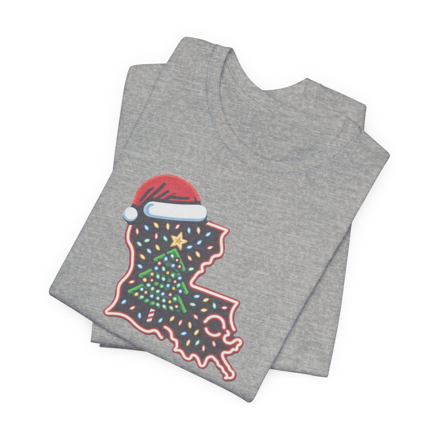 Louisiana Christmas Cajun T-Shirt