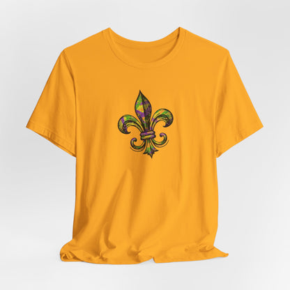 Mardi Gras Fleur-de-lis Cajun T-Shirt