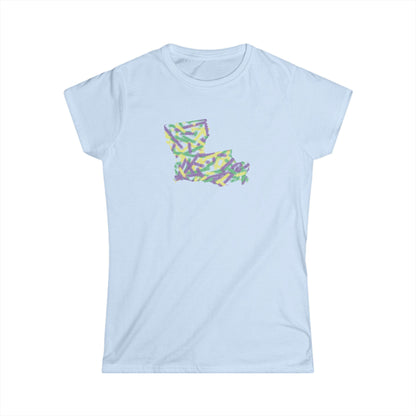 Women's Louisiana Mardi Gras Cajun T-Shirt