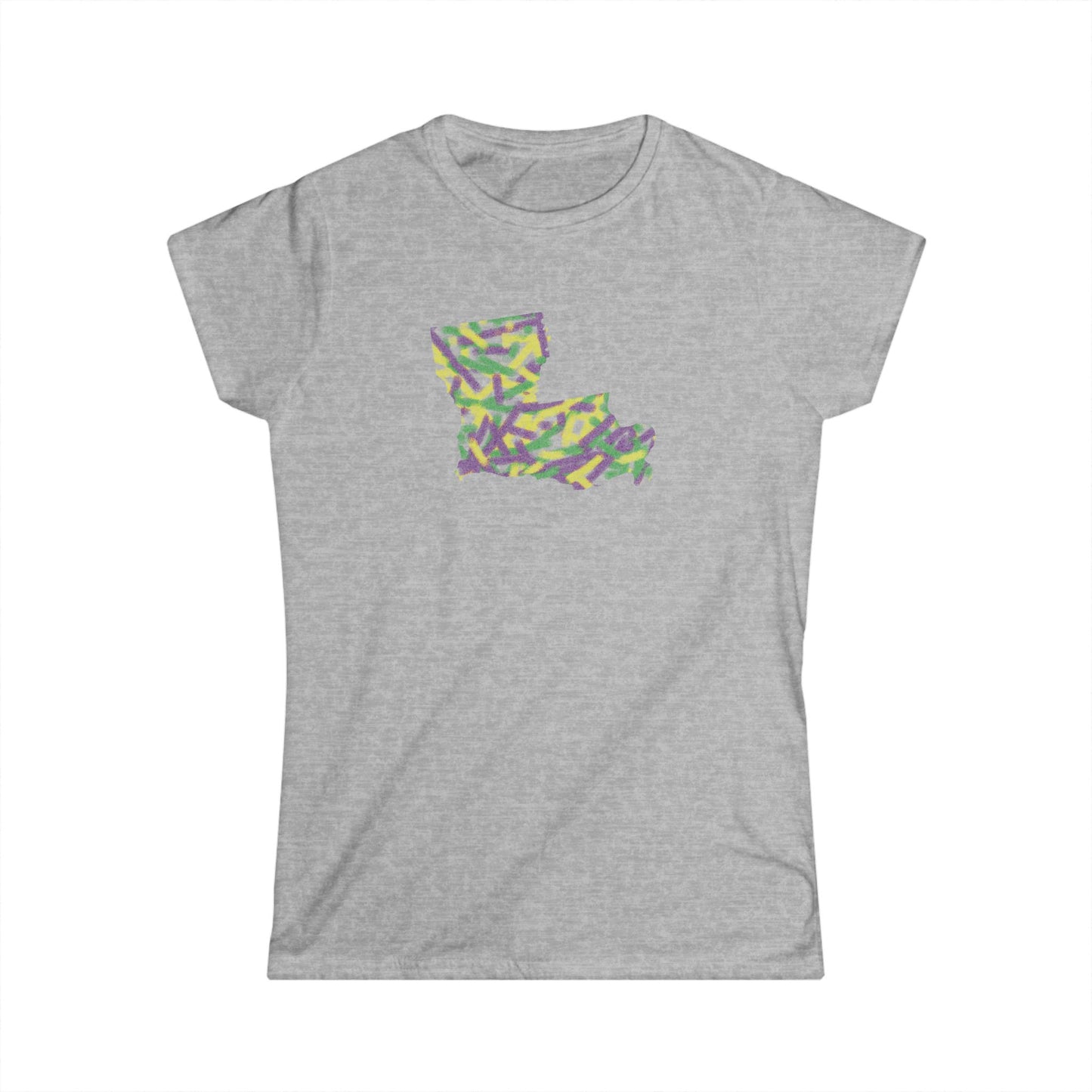 Women's Louisiana Mardi Gras Cajun T-Shirt