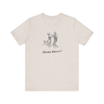 Allons Danser Cajun French T-Shirt (Let's Dance)