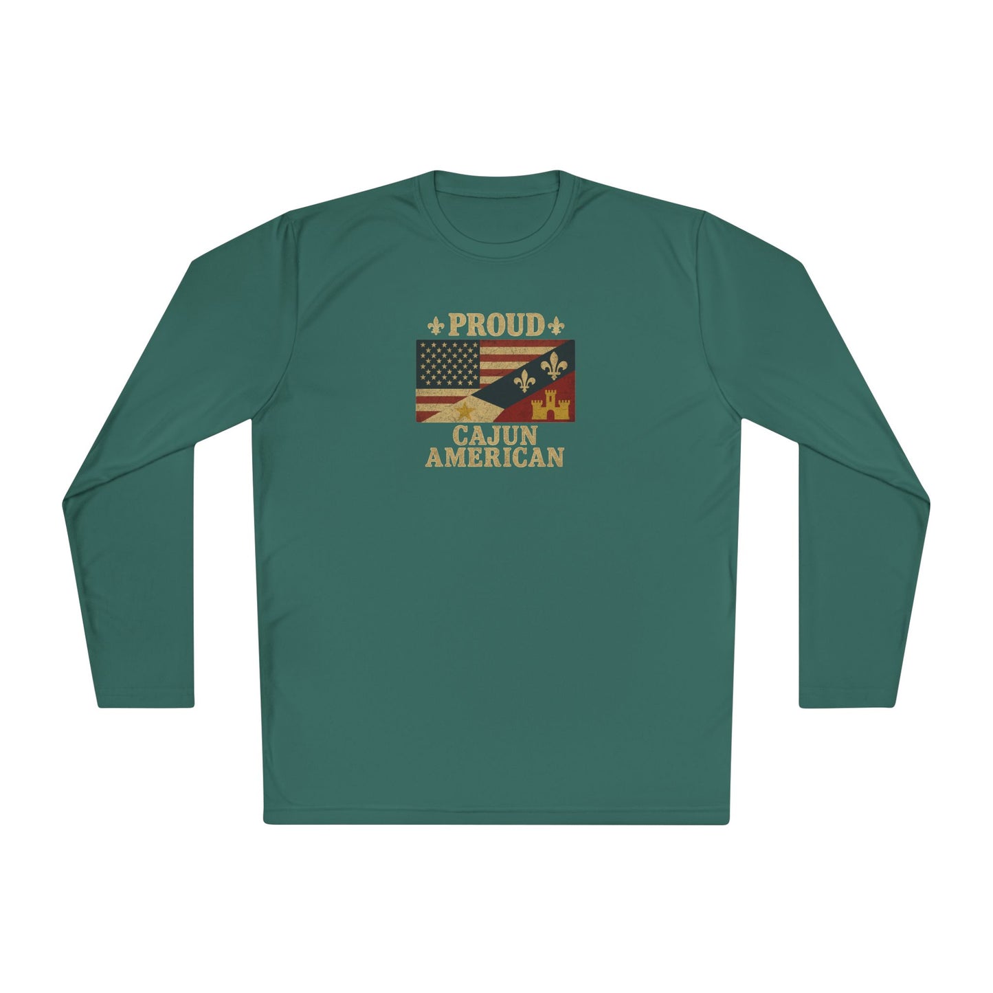 Proud Cajun-American Long Sleeve T-Shirt