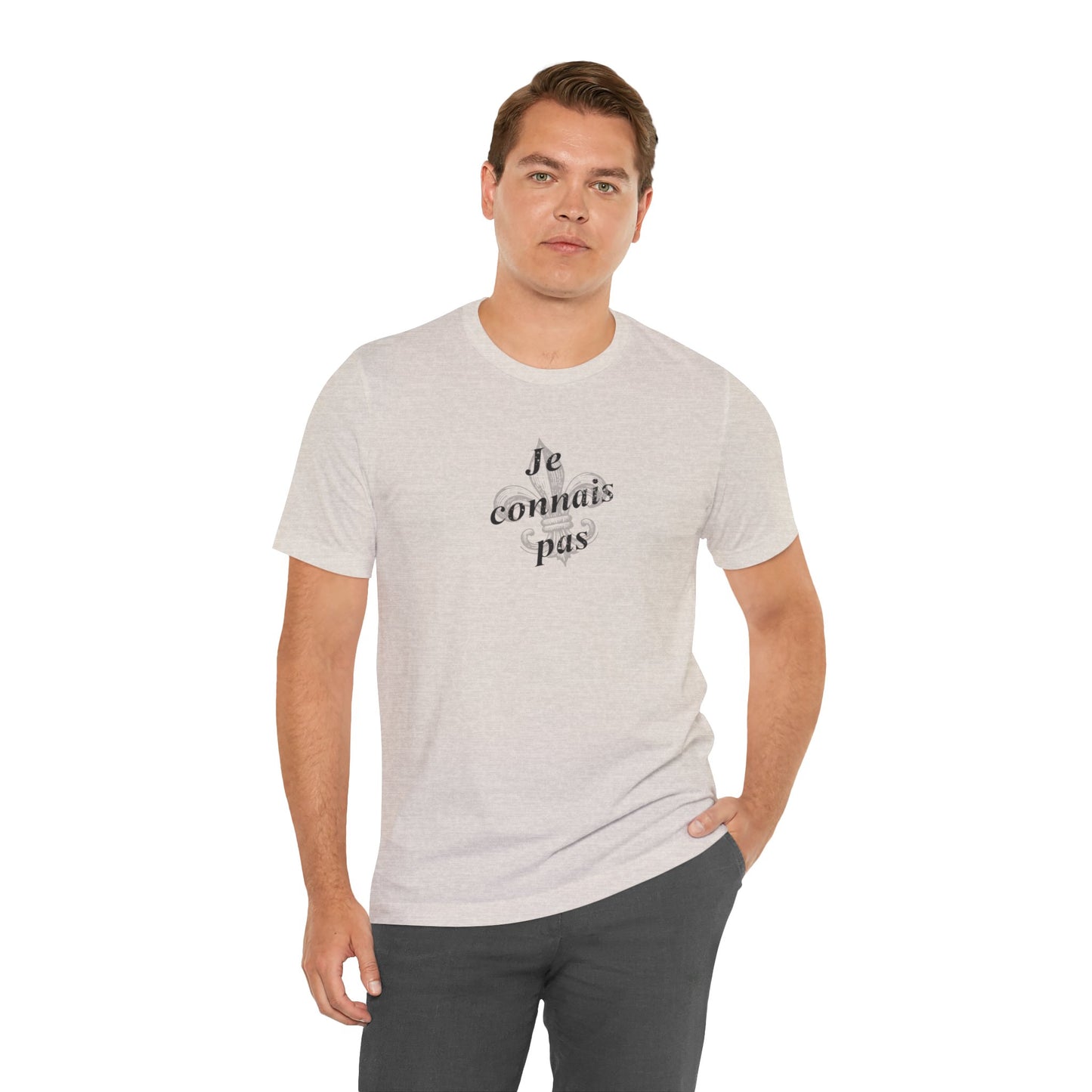 Je connais pas (I don't know) Cajun French T-Shirt