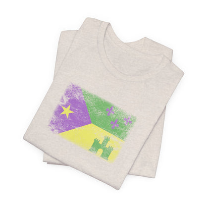 Mardi Gras Cajun Flag T-Shirt