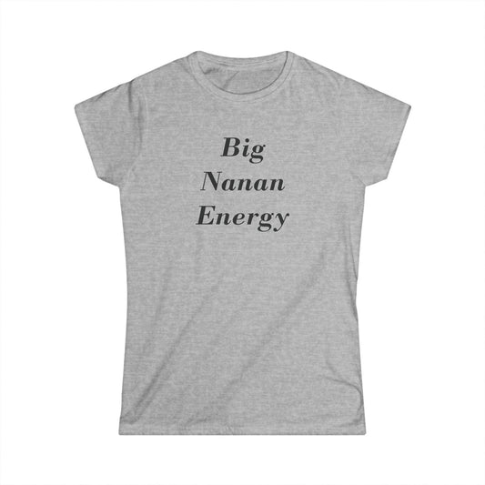 Women's Big Nanan Energy Cajun T-Shirt