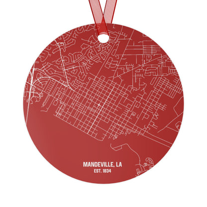 Mandeville Louisiana Christmas Ornament