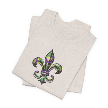 Mardi Gras Fleur-de-lis Cajun T-Shirt