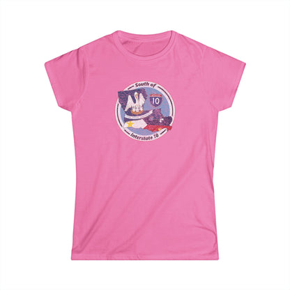 Women's South of Interstate 10 Cajun T-Shirt