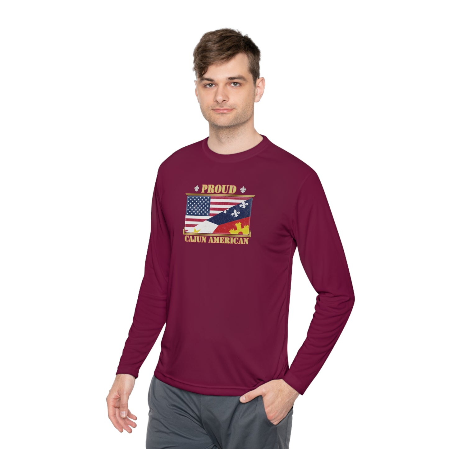 Cajun-American Proud Long Sleeve T-Shirt