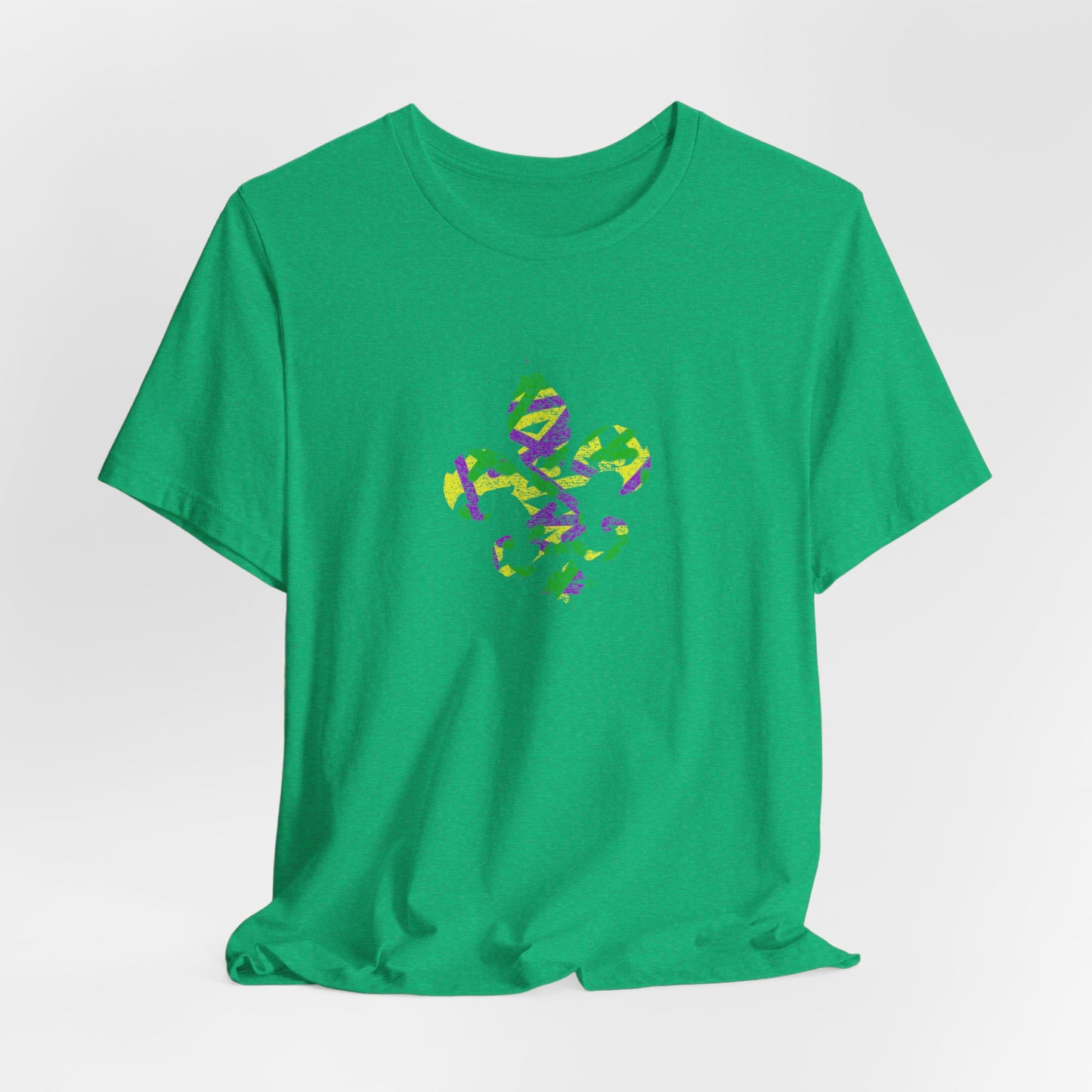 Mardi Gras Fleur-de-lis Cajun T-Shirt