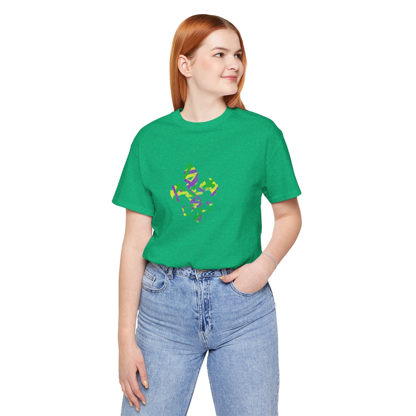 Mardi Gras Fleur-de-lis Cajun T-Shirt