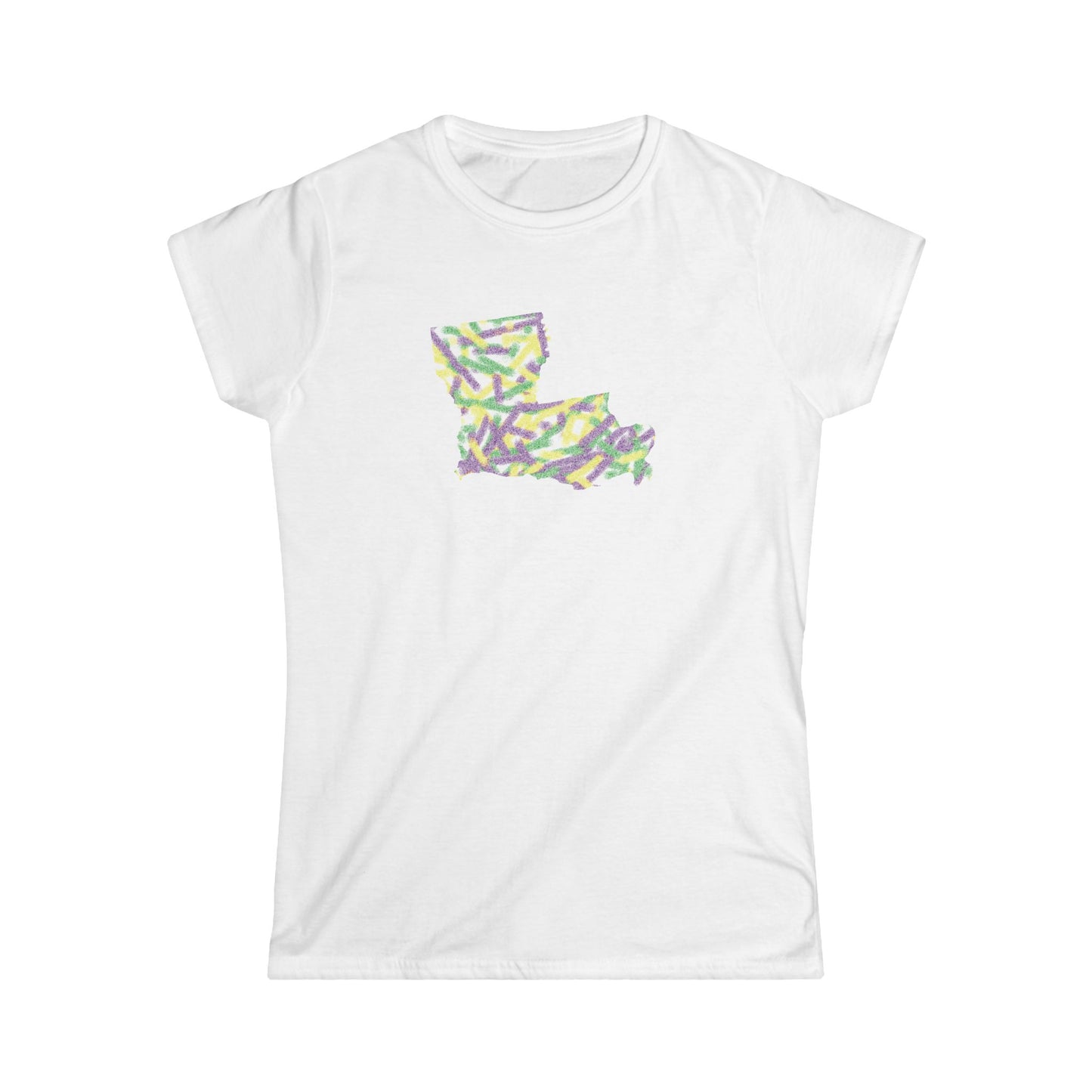 Women's Louisiana Mardi Gras Cajun T-Shirt