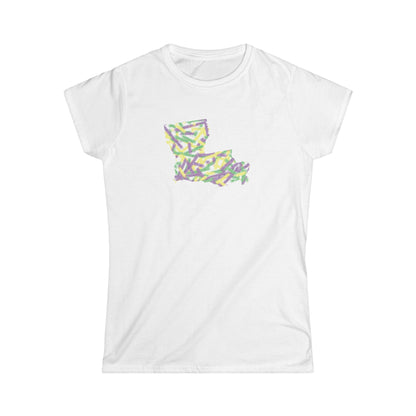 Women's Louisiana Mardi Gras Cajun T-Shirt