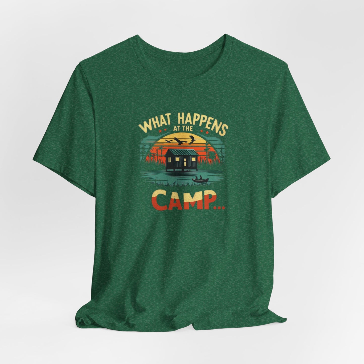 What Happens at the Camp Cajun T-Shirt