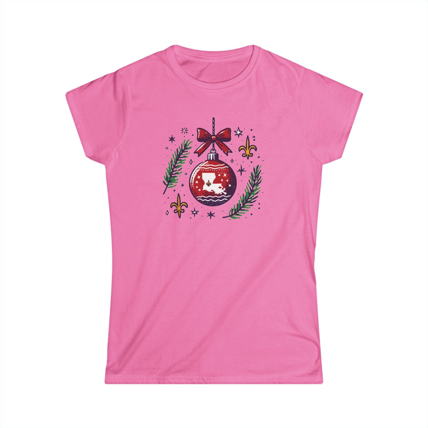 Women's Louisiana Ornament T-Shirt