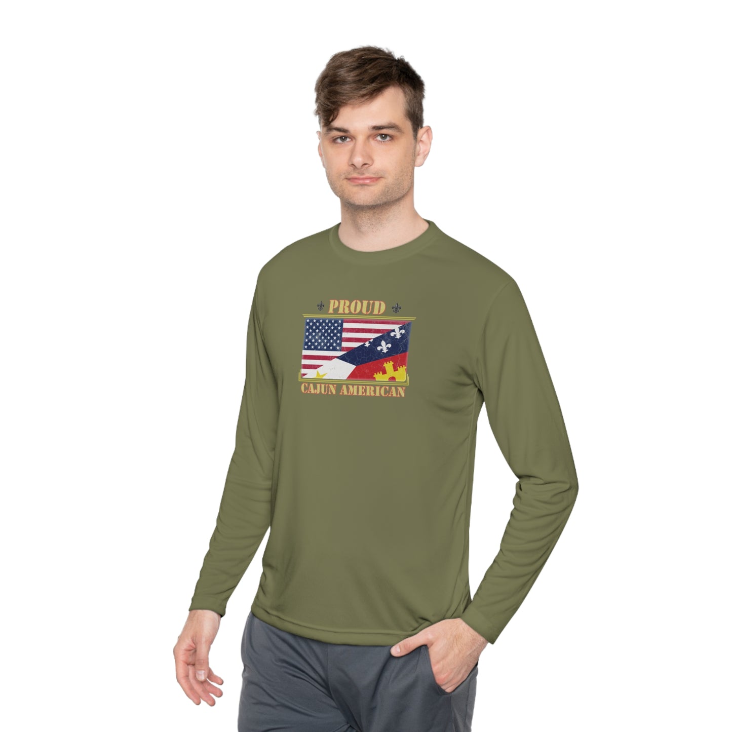 Cajun-American Proud Long Sleeve T-Shirt