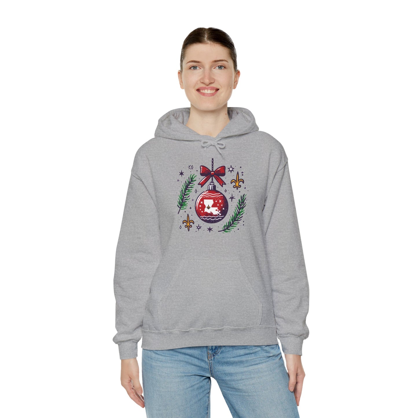 Louisiana Ornament Cajun Hoodie