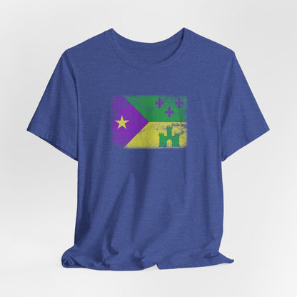 Mardi Gras Cajun Flag T-Shirt