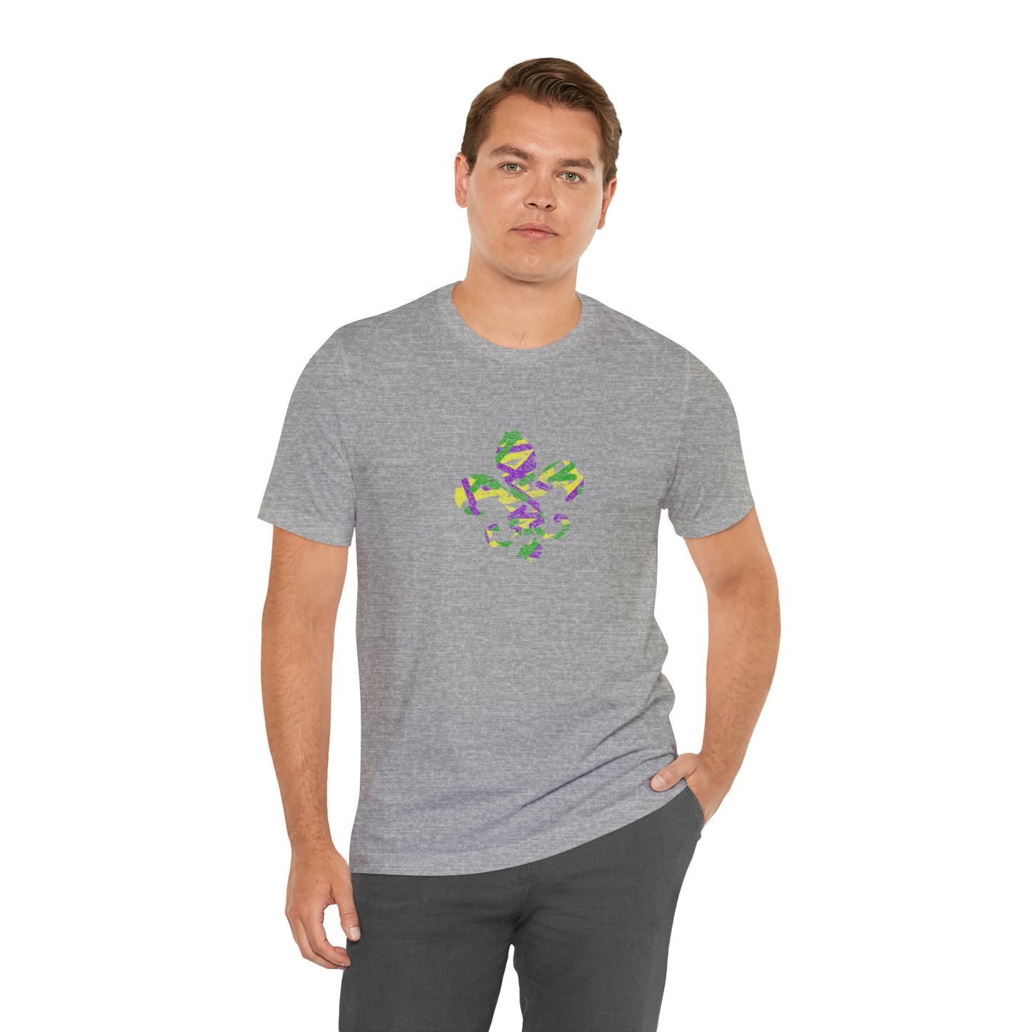 Mardi Gras Fleur-de-lis Cajun T-Shirt