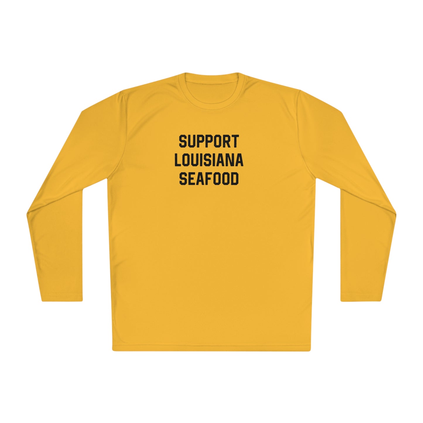 Support Louisiana Seafood Cajun Long Sleeve T-Shirt