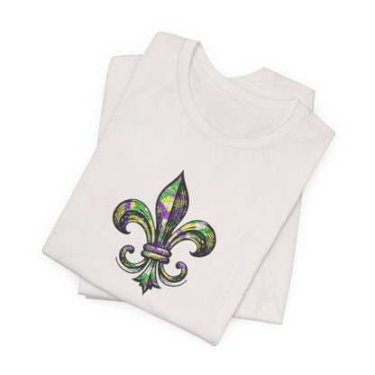 Mardi Gras Fleur-de-lis Cajun T-Shirt