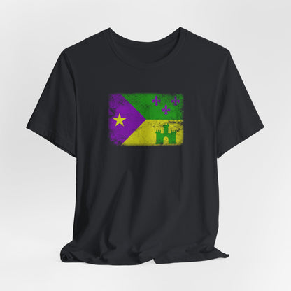 Mardi Gras Cajun Flag T-Shirt