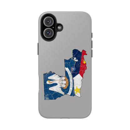 South of Interstate 10 Map Cajun Phone Case