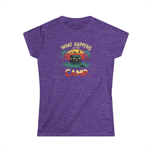 Women's What Happens at the Camp Cajun T-Shirt