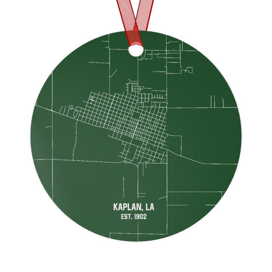 Kaplan Louisiana Christmas Ornament