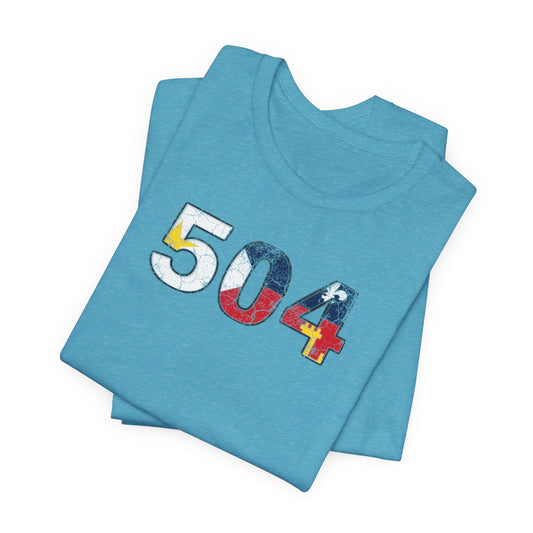 south-of-interstate-10-cajun-store-cajun-flag-504-area-code-t-shirt