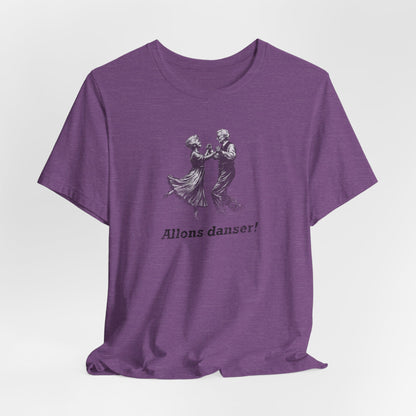 Allons Danser Cajun French T-Shirt (Let's Dance)