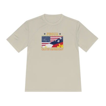 Cajun-American Proud Dry Fit T-Shirt